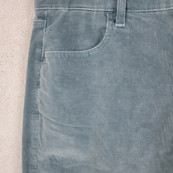 American Eagle Seafoam Green High Rise Stretch Corduroy Jeggings Sz 14/32 NEW - Picture 8 of 16